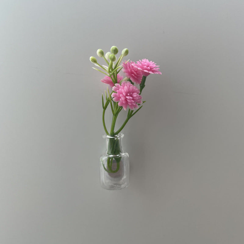 🌸Mini vaso magnetico da frigo
