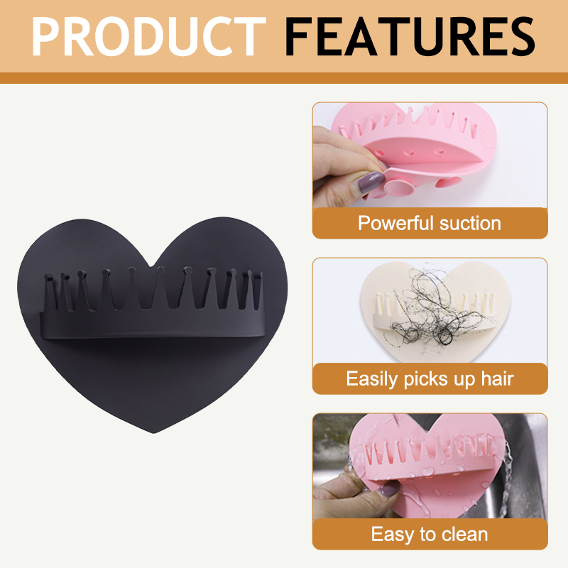 Raccoglitore per capelli in silicone