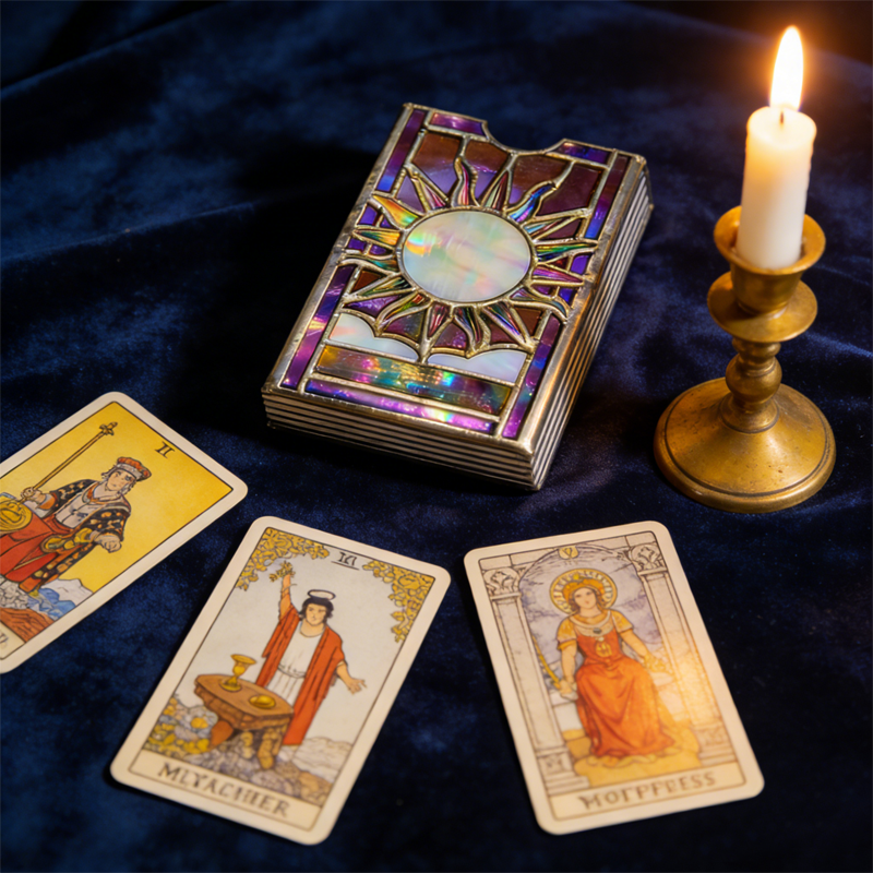 Scatola per tarocchi Mystical Sunburs