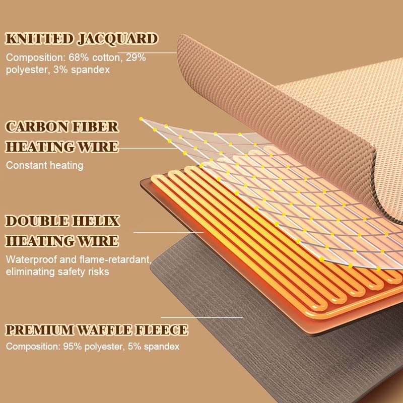 Coperta riscaldante lavabile portatile USB