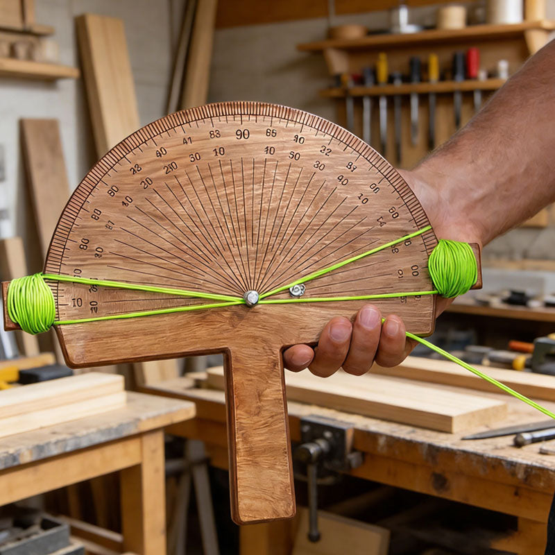 Strumento angolare di precisione in legno