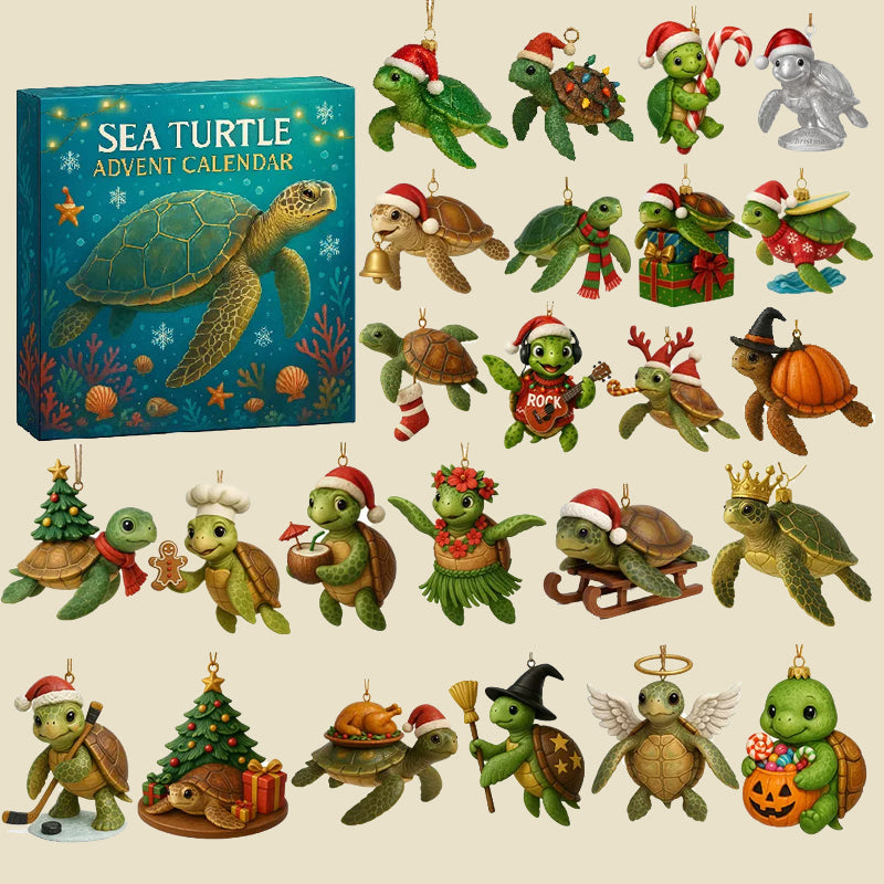 🌊🐢 Calendario dell'Avvento delle tartarughe marine 2025