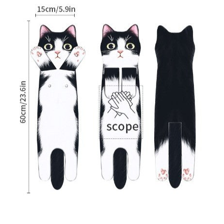 ✨😺Asciugamano con gattino🐾