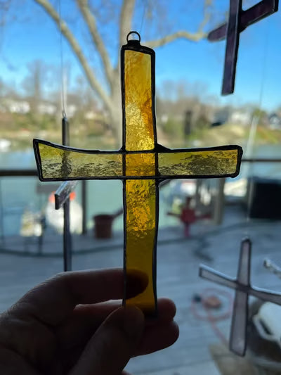 🔥Ultimo giorno 49% di sconto✨Cross Suncatcher 🌈
