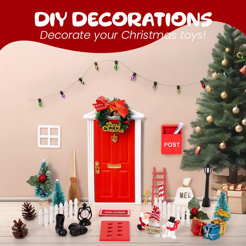 🎅 Il kit scenografico natalizio Magic Elf Door