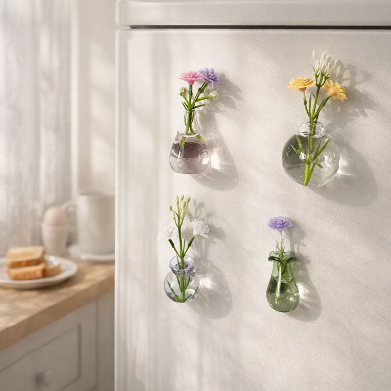 🌸Mini vaso magnetico da frigo