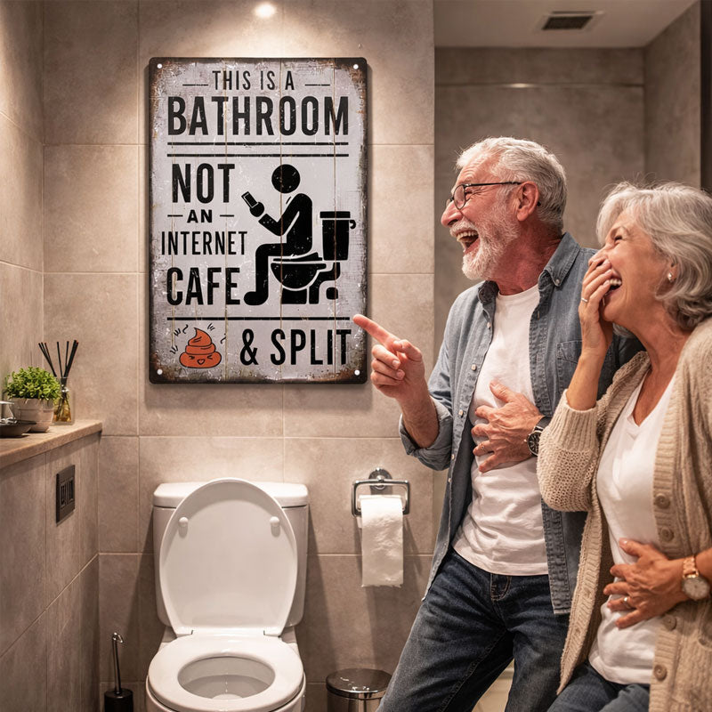 🚽 Questo è un bagno, non un Internet café