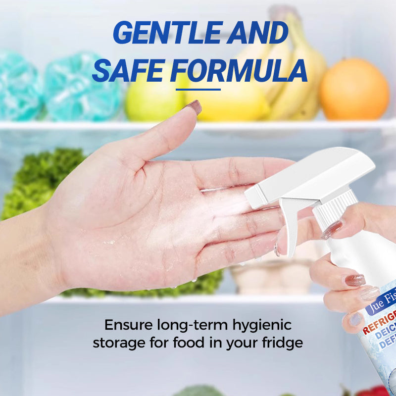 Spray sbrinante per frigoriferi e congelatori – Rimozione rapida del ghiaccio con una formula ecologica per una pulizia senza sforzo 🌿❄️