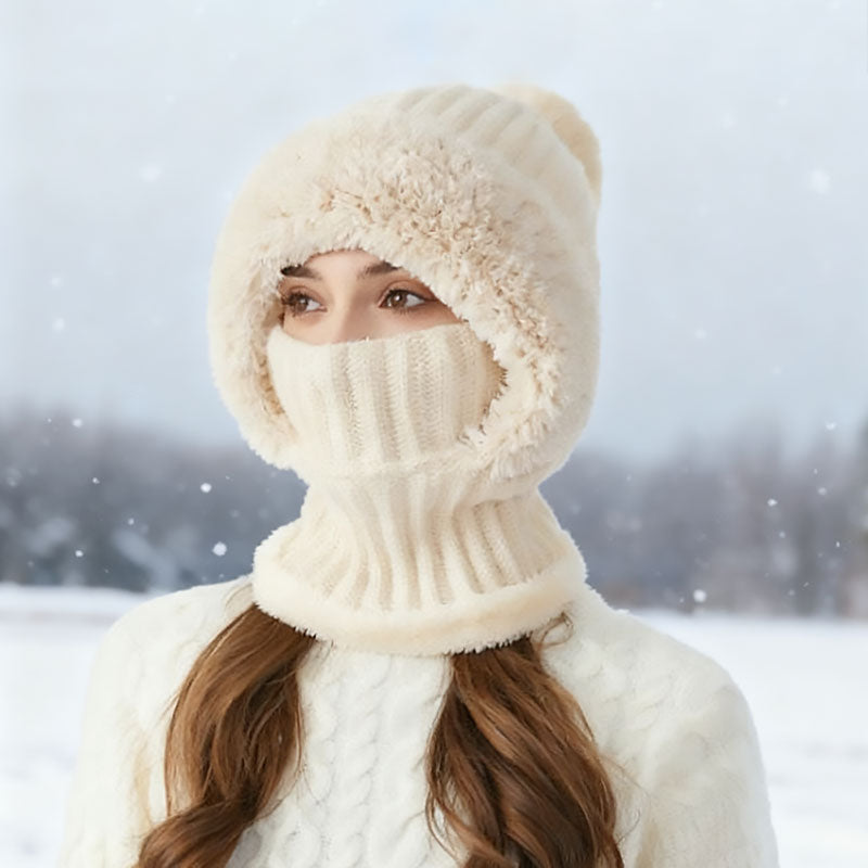 ❄️ Cappello invernale in peluche spesso 3 in 1🧣
