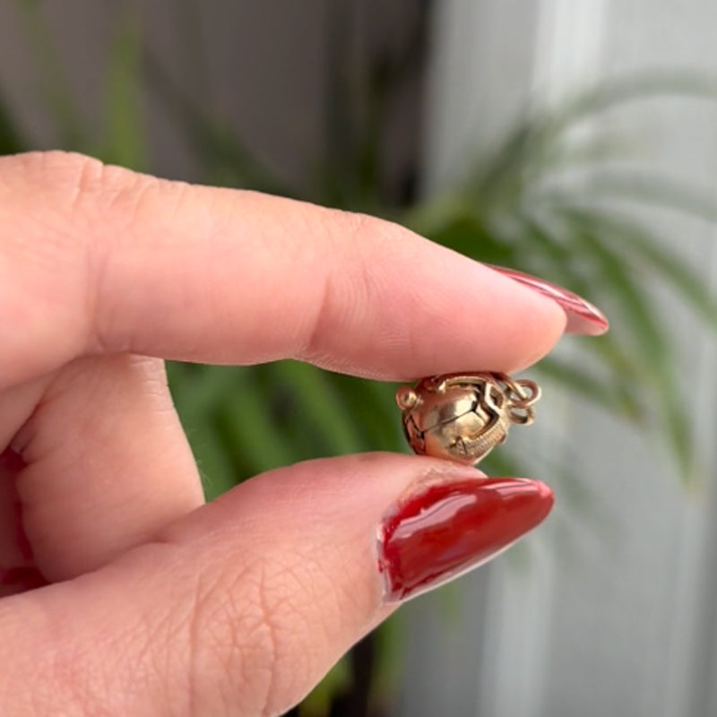 Mini pendente massonico a forma di sfera trasformabile