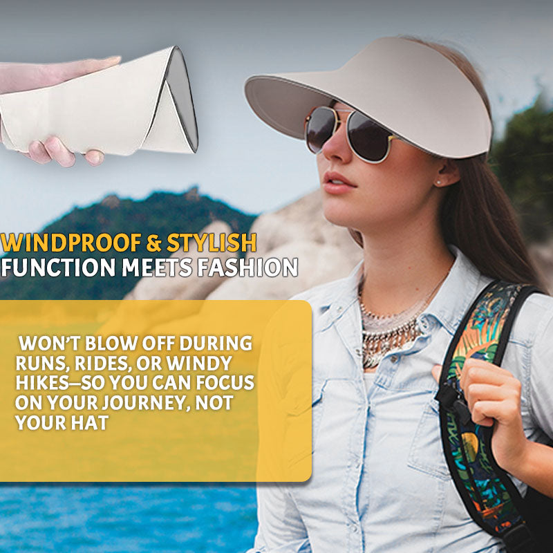 🌞 Cappello con protezione solare senza cuciture - Fresco, coperto ed elegante!