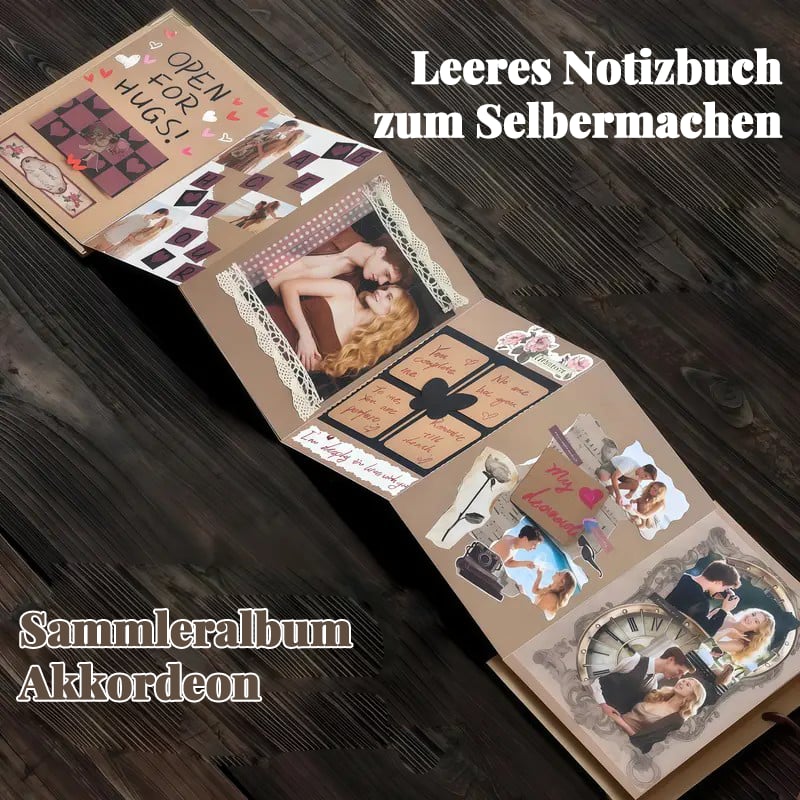 ✨Il custode dei ricordi: album scrapbook pieghevole da 230 cm