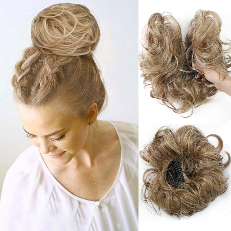 🥰Il miglior pettine laterale clip in accessori per capelli-parrucca✨