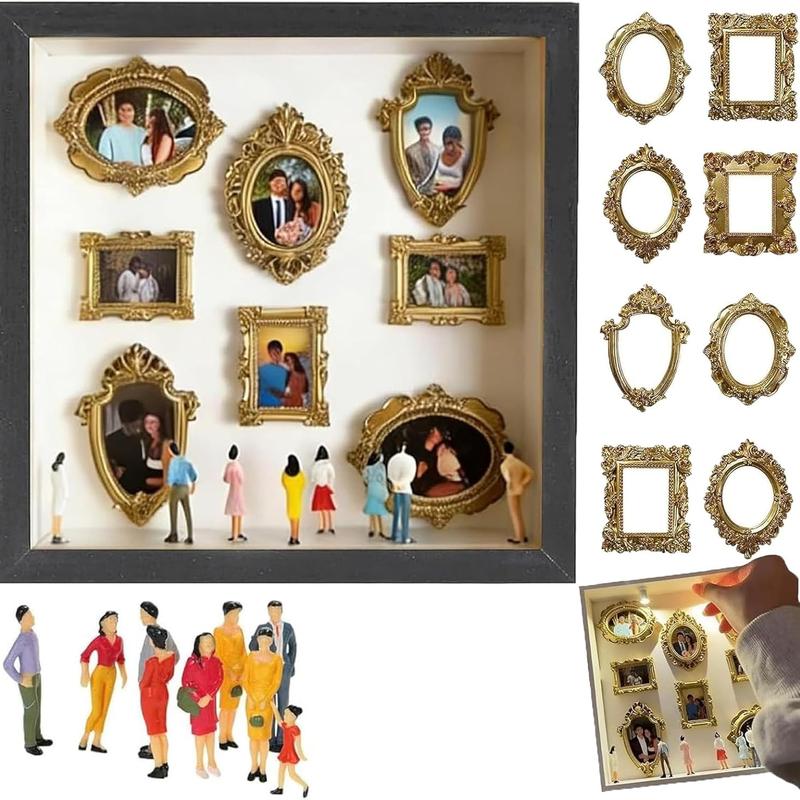 ✨Mini museo fai da te con scatola silhouette – Celebra i tuoi ricordi unici con stile