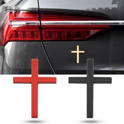 Acquistane uno e ricevi uno gratis!✝️ Adesivi con croce metallica di Gesù Cristo