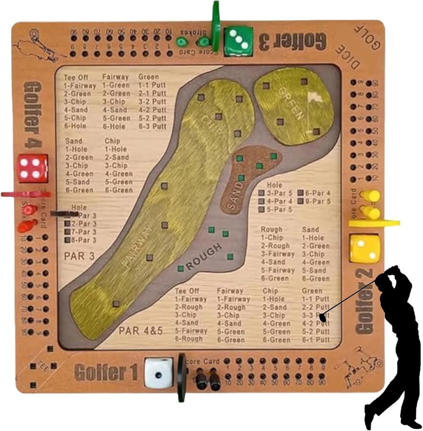 ⛳Gioco da tavolo Dice Golf🎲