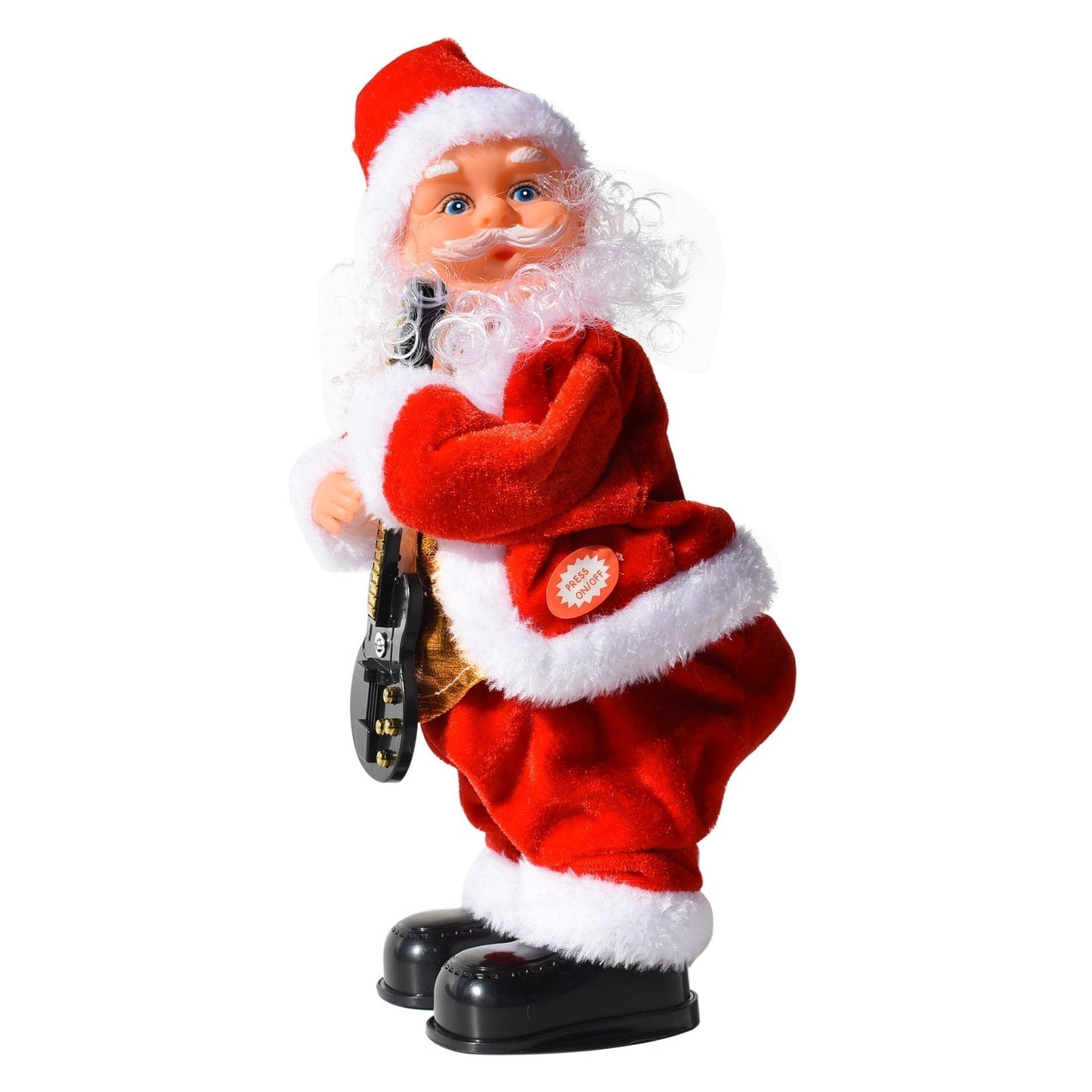 Babbo Natale elettrico che muove i fianchi