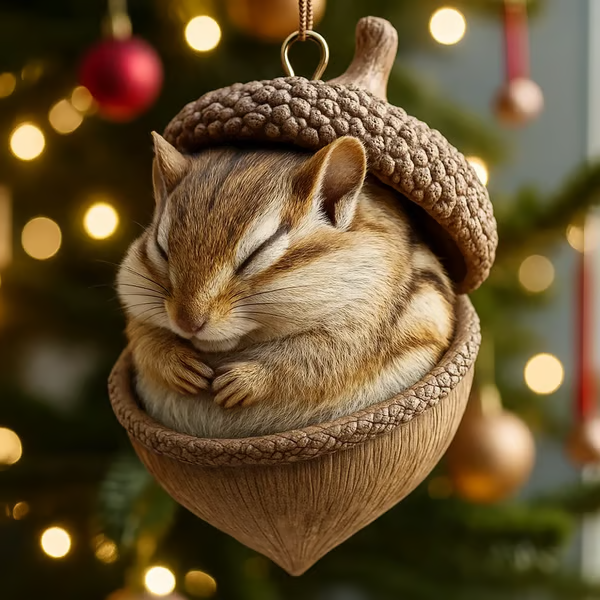 🔥Prevendita del Black Friday - Fino al 49% di sconto!❤️🎁 Decorazioni natalizie con ghiande e animali della foresta – Accoglienti decorazioni natalizie della foresta