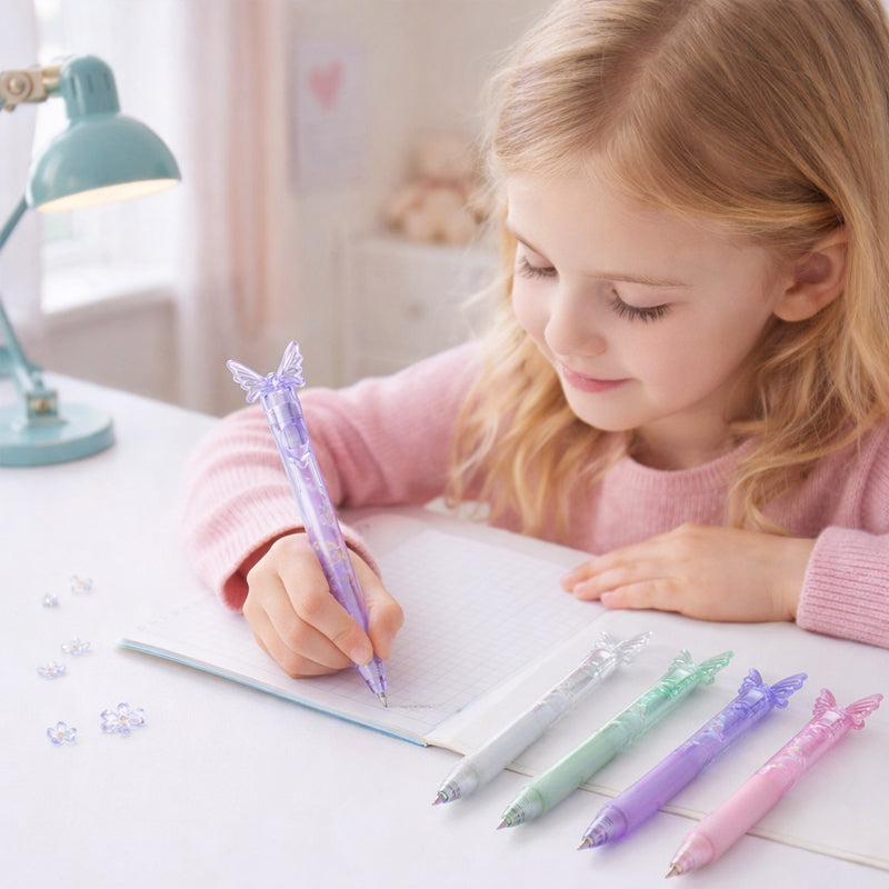🦋 Penna gel Butterfly Clic