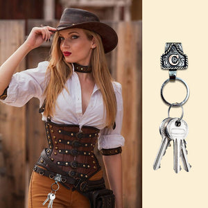 Portachiavi a forma di lettera vintage🔥Saldi natalizi 49% di sconto🎄
