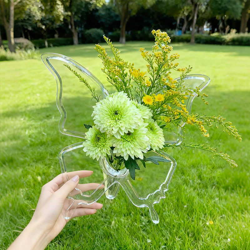 Vaso in acrilico Butterfly