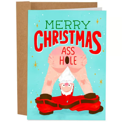 🔥Saldi natalizi 49% di sconto🎄🎅Set di 9 biglietti natalizi divertenti e inappropriati