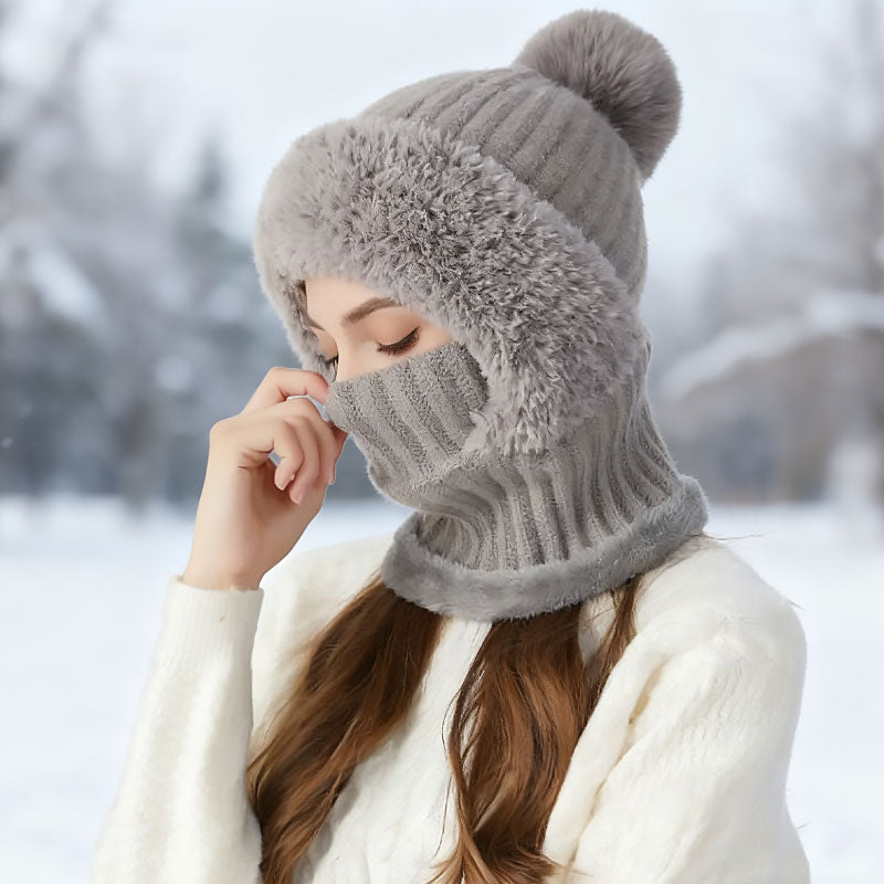 ❄️ Cappello invernale in peluche spesso 3 in 1🧣