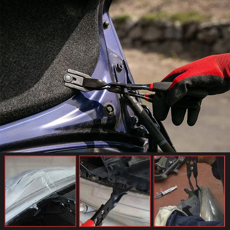 Pinza per la rimozione delle clip del pannello