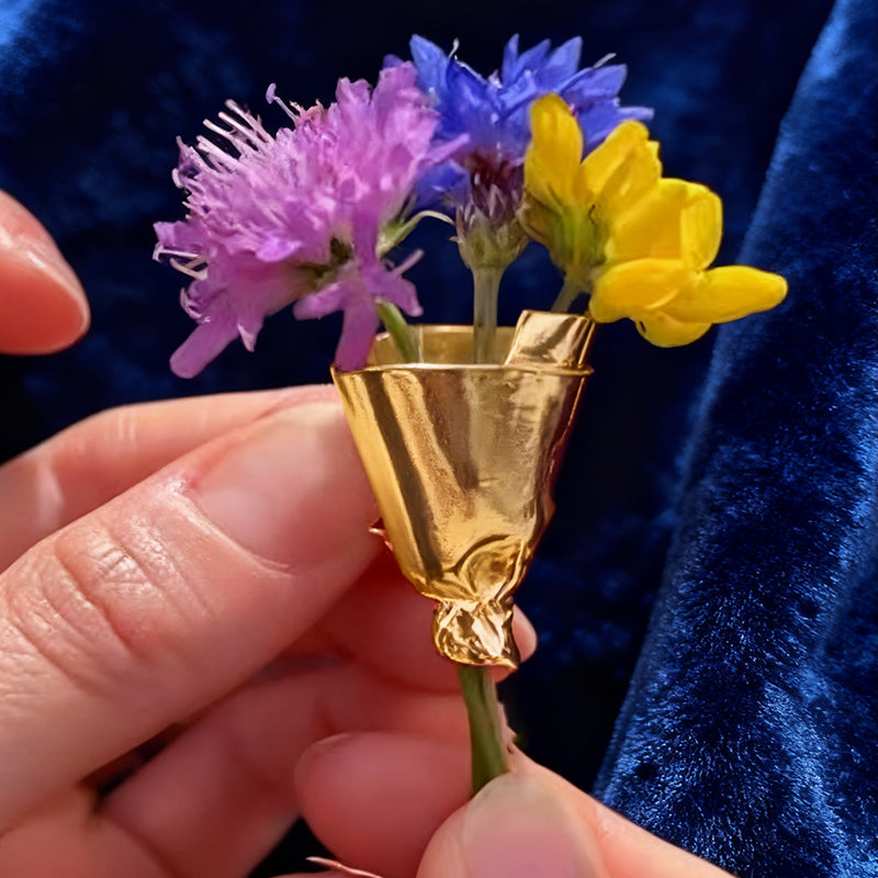 Fiori da indossare Clip bouquet