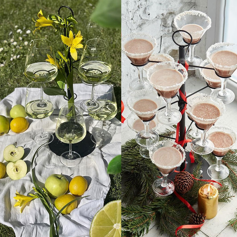 Espositore festivo a più livelli🔥Saldi natalizi 49% di sconto🎄