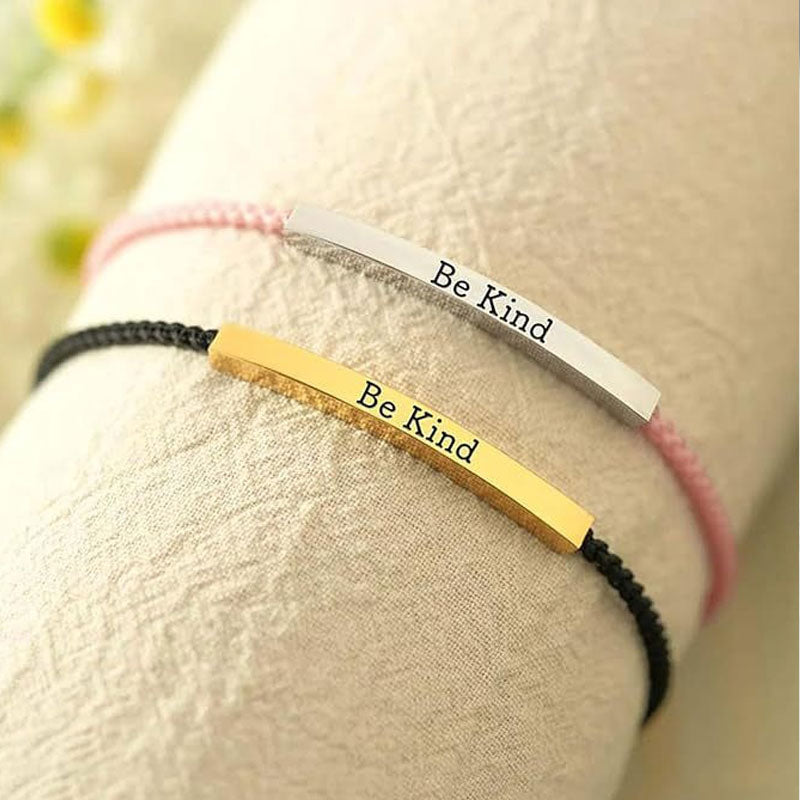 Bracciale intrecciato in acciaio inossidabil