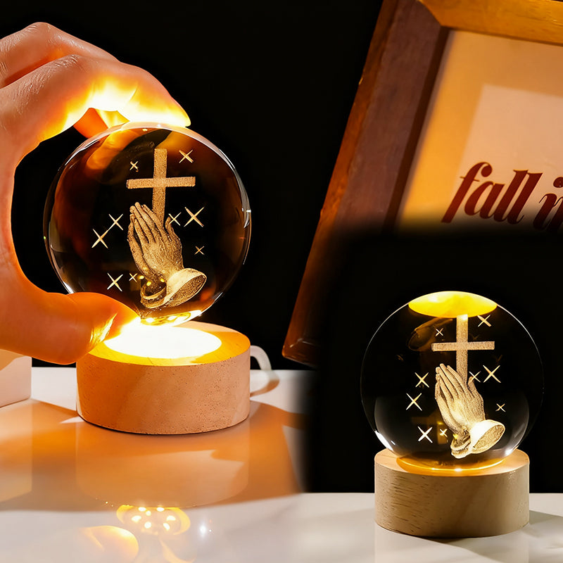 Lampada da notte Crystal Ball