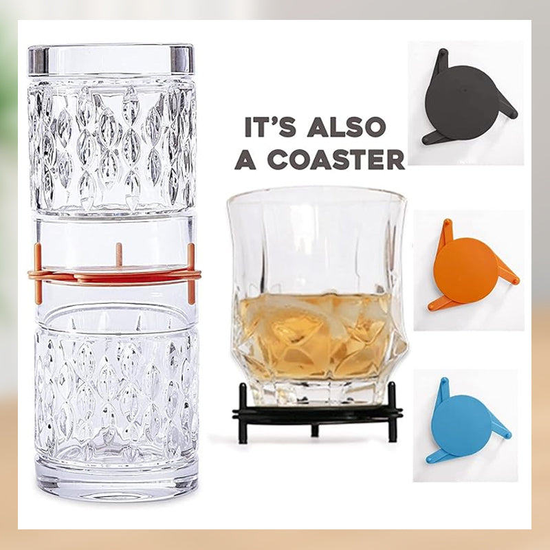 Retractable Water Cup Stacking Rack