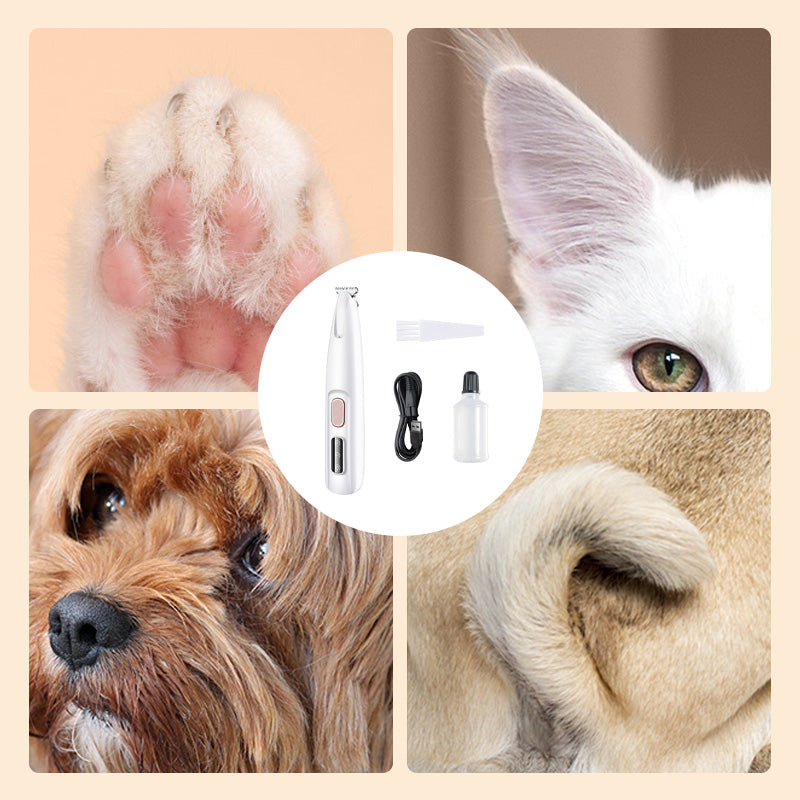 Rasoio impermeabile a LED per animali domestic