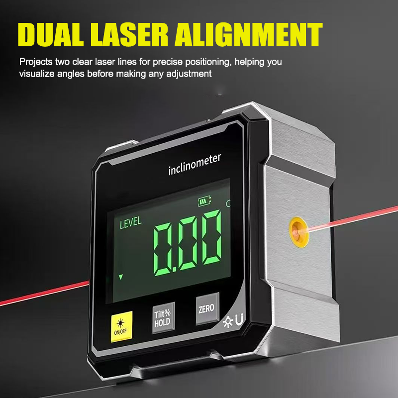 Misuratore d'angolo digitale a laser