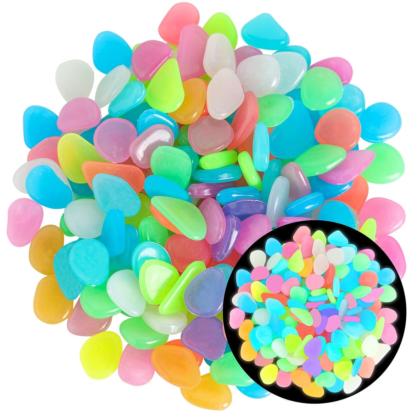 Pietre luminose – Colori misti (100 pezzi)