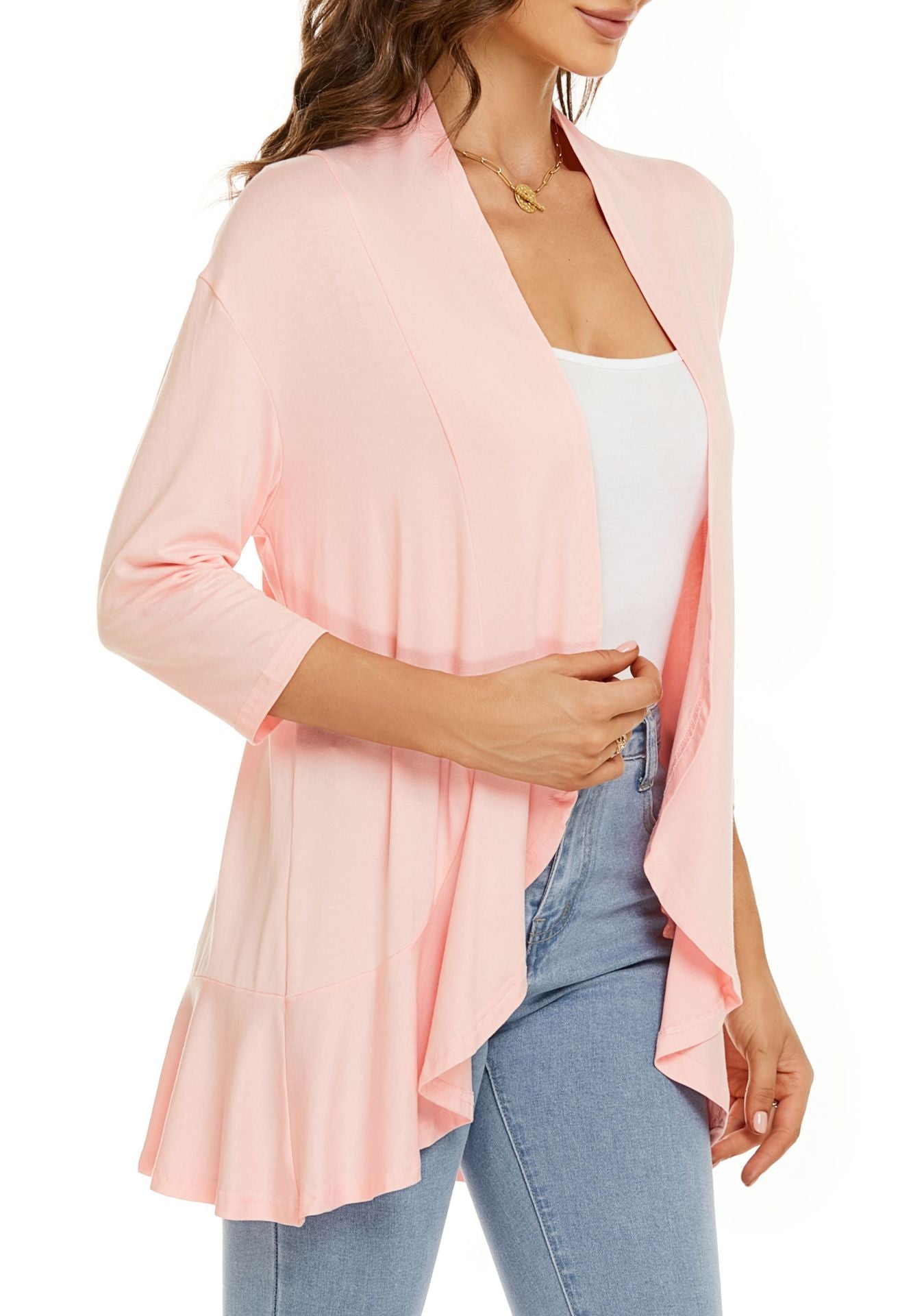 Cardigan donna casual e leggeri aperti sul davanti