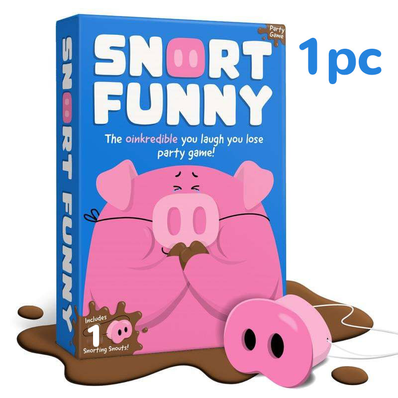 Snort Funny: Il gioco di società “Ridi e perdi” 🐷😂