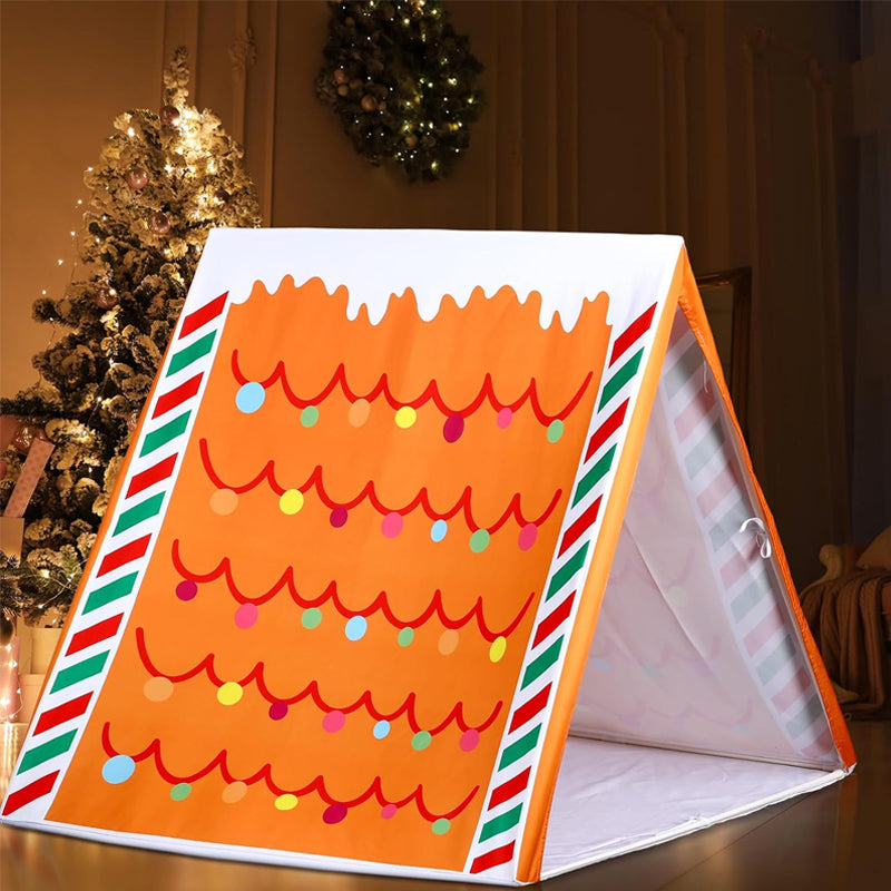 ✨ Tenda natalizia Gingerbread — Dove i sogni delle feste trovano casa 🍪🎄