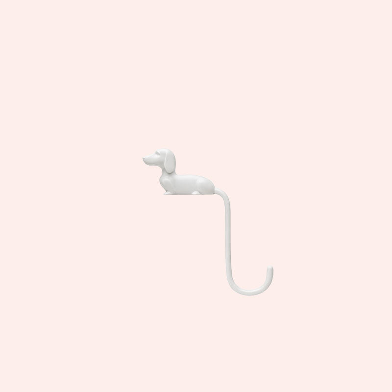 Gancio adesivo con coda di animale carin