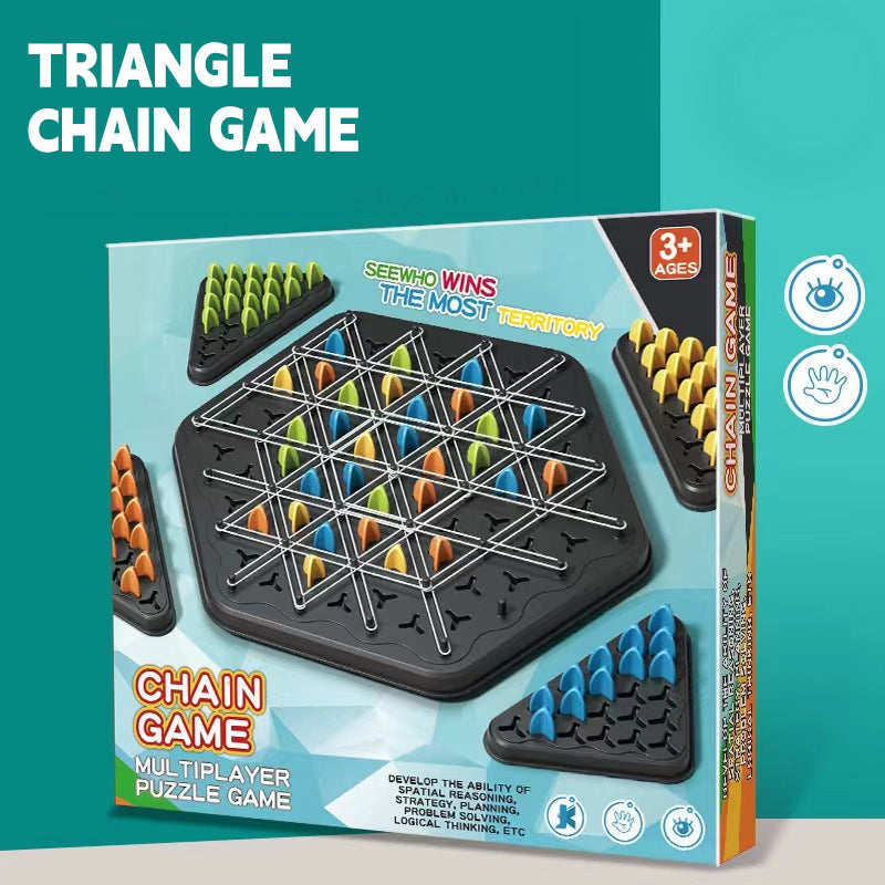 Gioco della catena triangolare🔥Saldi natalizi 49% di sconto🎄