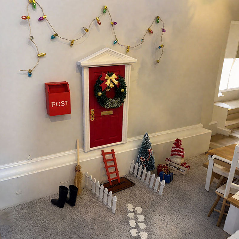 🎅 Il kit scenografico natalizio Magic Elf Door