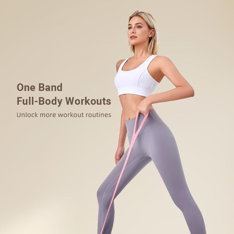 Figura 8: Fasce elastiche di resistenza – Fasce elastiche in silicone per l'allenamento femminile