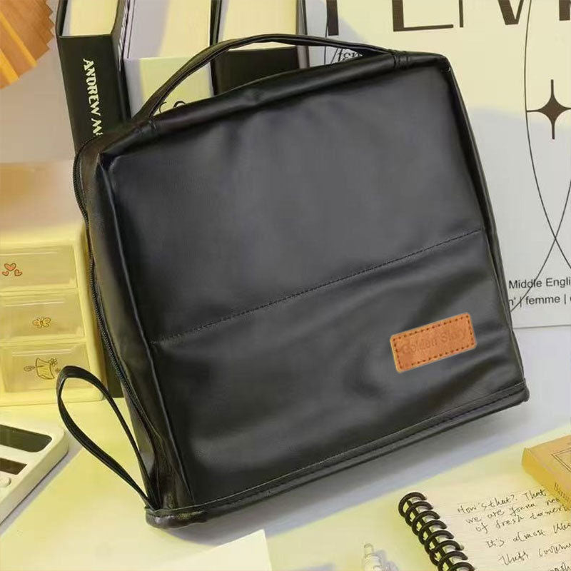 Borsa cosmetica verticale – Portatile, grande capienza