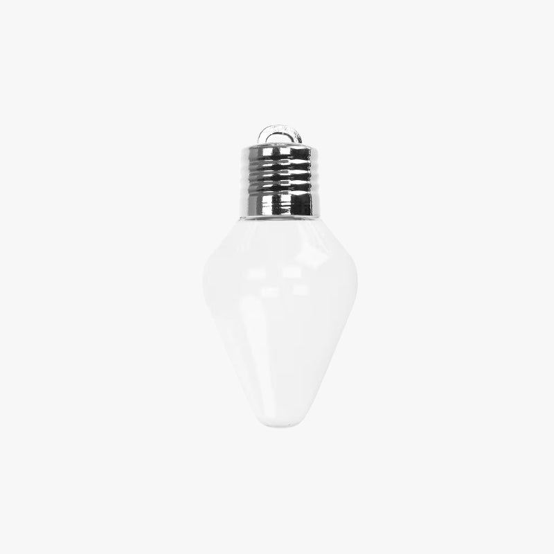 Barattolo regalo natalizio a forma di lampadina