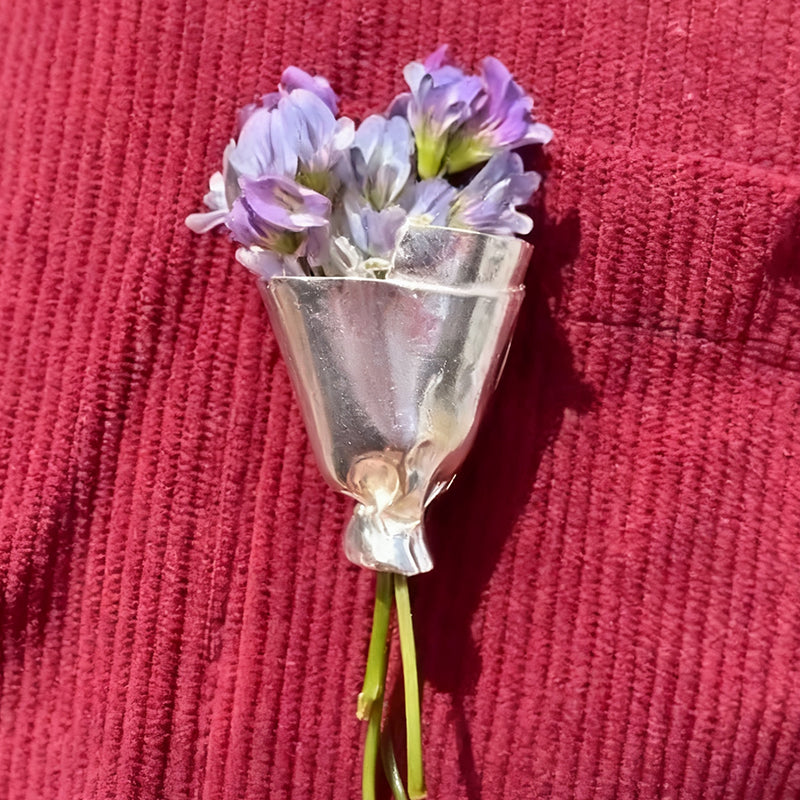 Fiori da indossare Clip bouquet