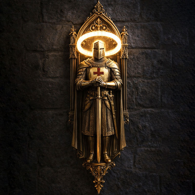 🛡️ Lampada da parete Knight
