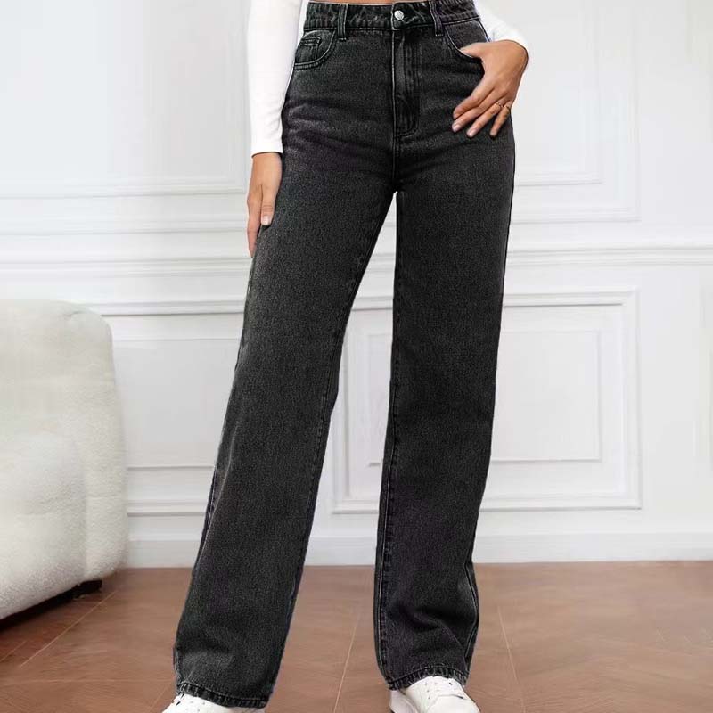 Jeans bootcut con controllo del fondoschiena