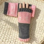 🎁Promozione dell'ultimo giorno 49% DI SCONTO🐱 Guanti da donna in maglia con gattini — Per mani calde e dita libere