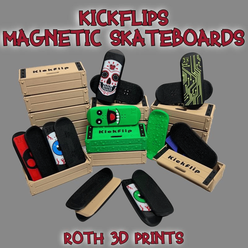 🛹Skateboard magnetico - Tecniche di capovolgimento ED